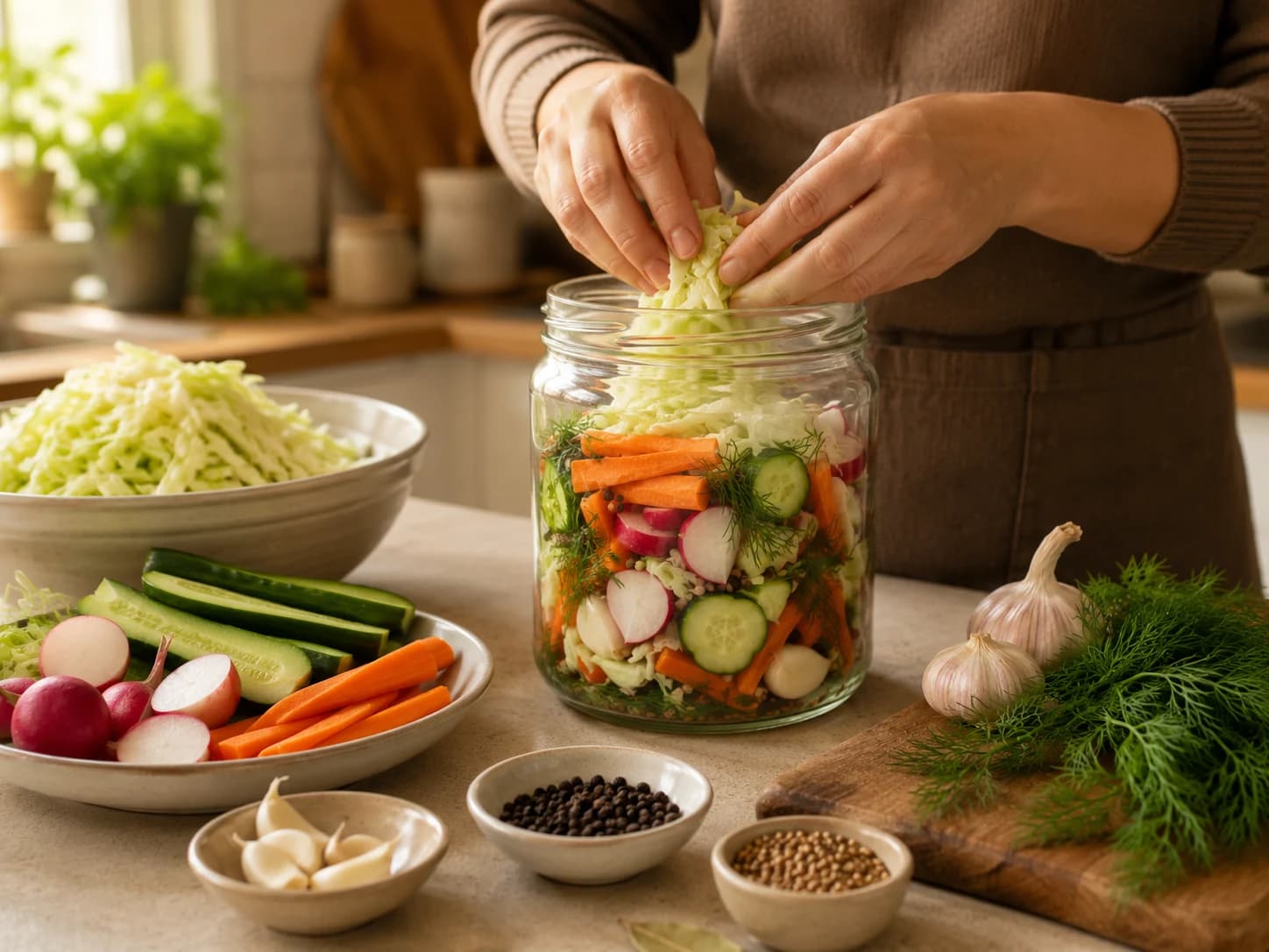 Lacto-fermentation des légumes : lesquels choisir, quoi ajouter et comment faire